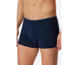 Boxer SCHIESSER "95/5", Herren, Gr. 9, blau (803, blau), Single Jersey, Obermaterial: 95% Baumwolle, 5% Elasthan, eng, Unterhosen, mit angenehm weichem, innen liegenden Komfortbund (96832743-9) 803, b