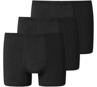 Schiesser Herren 3 Pack Unterwäsche Shorts mit weichem Bund Bio Baumwolle Multipack - 95/5 Organic, schwarz_173988, 9/ 3XL