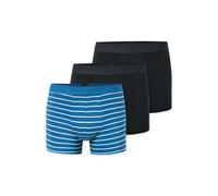 Boxer SCHIESSER "95/5 Multipacks", Herren, Gr. 8, sortiert 9, Single Jersey, Obermaterial: 95% Baumwolle, 5% Elasthan, körpernah, Unterhosen, ohne Eingriff, softer Logo-Webgummibund (86661713-8) sorti