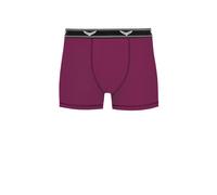 Boxer TRIGEMA "TRIGEMA Bequeme Pants mit Webgummibund" Gr. L, rot (sangria) Herren Unterhosen (805643-L) sangria