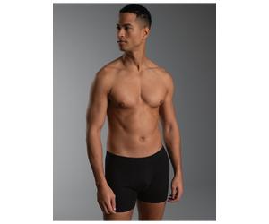 Boxer TRIGEMA "TRIGEMA Herren Pant in bequemer Stretch-Qualität", Herren, Gr. L, 1 Stk., schwarz, 95% Baumwolle, 5% Elastan, Unterhosen (59846419-L) schwarz