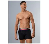 Boxer TRIGEMA "TRIGEMA Pants mit praktischem Gummibund", Herren, Gr. M, 1 Stk., blau (navy), 95% Baumwolle, 5% Elastan, Unterhosen (28578932-M) navy