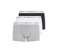 Tommy Hilfiger Herren 3er-Pack Trunks - Grau Meliert/Schwarz/Weiß - M