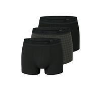Boxer UNCOVER BY SCHIESSER "Uncover Cotton", Herren, Gr. S, schwarz (908, sonstiges), Single Jersey, Obermaterial: 95% Baumwolle, 5% Elasthan, körpernah, Unterhosen, ohne Eingriff, elastisch, Single J