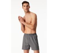Weiter Boxer SCHIESSER "Boxershorts Multipacks", Herren, Gr. 6, 909, sortiert 3, Single Jersey, Obermaterial: 100% Baumwolle, gestreift, unifarben, weit, Unterhosen Weiter Boxer, ideal als Geschenk, m