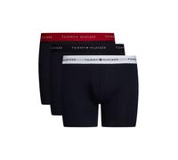 Tommy Hilfiger Herren 3er Pack Boxershorts Briefs aus Baumwolle, Mehrfarbig (Primary Red/White/Desert Sky), M