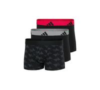 Adidas Boxershorts 3er Pack, Active Flex Cotton, 95% Baumwolle/5% Elasthan, Gr. M