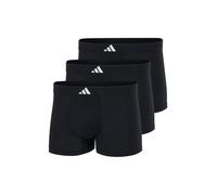 Boxershorts ADIDAS ORIGINALS "Boxershort Active Micro Tech Trunks 3P 3er Pack", Herren, Gr. M, schwarz, Obermaterial: 93% Polyester PES. 7% Elasthan EL., Unterhosen (69006255-M) schwarz