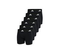 Boxershorts ADIDAS ORIGINALS "Boxershort Boxer Briefs Active Flex Cotton 6er Pack", Herren, Gr. XXL, schwarz, Obermaterial: 95% Baumwolle CO. 5% Elasthan EL., Unterhosen (86493933-XXL) schwarz