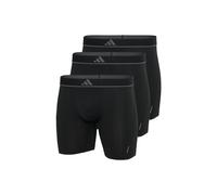 Boxershorts ADIDAS ORIGINALS "Boxershort Boxer Briefs Active Micro Flex Eco 3P 3er Pack", Herren, Gr. S, schwarz, Obermaterial: 85% Polyester PES. 15% Elasthan EL., Unterhosen (40578228-S) schwarz