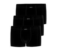 Boxershorts AMMANN "3er Pack Retro Short Day Modern / Close to you", Herren, Gr. 7, Single-Jersey, schwarz, Single-Jersey, Obermaterial: 93% Baumwolle CO. 7% Elasthan EL., Unterhosen (86301763-7) schw