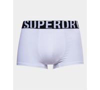 Boxershorts aus Bio-Baumwolle Superdry Dual Logo (x2) Schwarz S