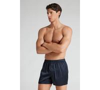 Boxershorts Aus Seide Blau L