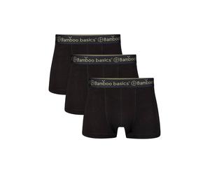 Boxershorts BAMBOO BASICS "Boxershort LIAM 3er Pack", Herren, Gr. XL, schwarz, Obermaterial: 68% Viskose CV. 28% Baumwolle CO. 4% Elasthan EL., Unterhosen (84844504-XL) schwarz