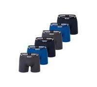 Boxershorts BOSS "Boxershort BoxerBr 6P Power 6er Pack", Herren, Gr. XL, blau, Obermaterial: 95% Baumwolle CO. 5% Elasthan EL., Unterhosen (30812338-XL) blau
