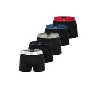 Boxershorts BOSS "Boxershort Trunk 5P Essential 5er Pack", Herren, Gr. XL, schwarz, Obermaterial: 95% Baumwolle CO. 5% Elasthan EL., Unterhosen (36603163-XL) schwarz