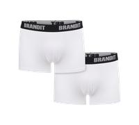 Brandit Logo Boxer 2 Einheiten M White / White
