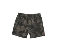 Boxershorts BRANDIT "Brandit Herren Boxershorts", Herren, Gr. 4XL, 1 Stk., schwarzcamouflage, 100% Baumwolle, Unterhosen (92167054-4XL) schwarzcamouflage