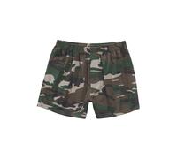 Boxershorts BRANDIT "Brandit Herren Boxershorts", Herren, Gr. S, 1 Stk., grün (woodland), 100% Baumwolle, Unterhosen (73264119-S) woodland