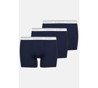Boxershorts BUGATTI "Pisa", Herren, Gr. 7 (XL), blau, Single Jersey, Obermaterial: 95% Baumwolle, 5% Elasthan, körpernah, Unterhosen, breiter Bund, mit Logo, atmungsaktiv, Baumwollmix, eng, basic (669