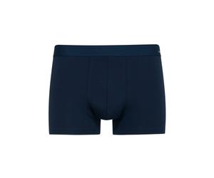 Boxershorts CALIDA "Boxershort New Boxer Cotton Code 1er Pack", Herren, Gr. 52-54, blau (dunkelblau), Obermaterial: 95% Baumwolle CO. 5% Elasthan EL., Unterhosen (42770611-L) dunkelblau
