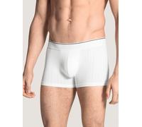 CALIDA Herren Pure & Style Boxer Elastikbund Funktionsunterwäsche, Weiß, 46-48