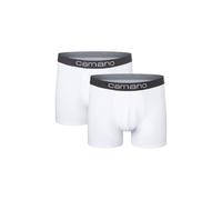 2er Pack camano Men comfort BCI cotton Boxershorts 1000 - white M