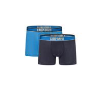 Boxershorts CAMP DAVID "casual", Herren, Gr. L, paris blau, Obermaterial: 95% Baumwolle, 5% Elasthan, Unterhosen, mit elastischem Bund (18070707-L) paris blau