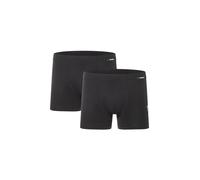 Boxershorts CAMP DAVID "casual", Herren, Gr. XXL, schwarz (race schwarz), Obermaterial: 95% Baumwolle, 5% Elasthan, unifarben, Unterhosen, mit elastischem Bund (26213455-XXL) race schwarz