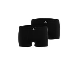 Boxershorts CECEBA "Boxershort 2er Pack", Herren, Gr. 3XL, schwarz, Obermaterial: 95% Baumwolle CO. 5% Elasthan EL., Unterhosen (24091836-XXXL) schwarz