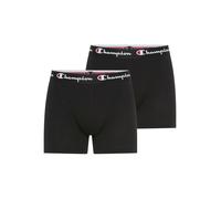 Boxershorts CHAMPION "2 pk Boxer", Herren, Gr. L, 2 Stk., nbk, nbk, ns, Obermaterial: 95% Baumwolle, 5% Elasthan, Unterhosen, sportlicher Stil, für sportliche Aktivitäten, ideal für Sportmode (1431876