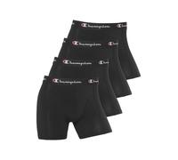 Champion Herren Core x4 Retroshorts, Schwarz, XS (4er Pack)