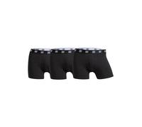 Boxershorts CR7 "Boxershort 3er Pack", Herren, Gr. M, schwarz, Obermaterial: 95% Baumwolle CO. 5% Elasthan EL., Unterhosen (19438251-M) schwarz