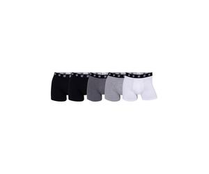 Boxershorts CR7 "Boxershort 5er Pack", Herren, Gr. XL, bunt (schwarz, grau, weiß), Obermaterial: 95% Baumwolle CO. 5% Elasthan EL., Unterhosen (13349155-XL) schwarz, grau, weiß