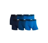 Boxershorts CR7 "Boxershort 6er Pack", Herren, Gr. L, blau, Obermaterial: 95% Baumwolle CO. 5% Elasthan EL., Unterhosen (13183954-L) blau