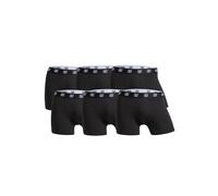 Boxershorts CR7 "Boxershort 6er Pack", Herren, Gr. XL, schwarz, Obermaterial: 95% Baumwolle CO. 5% Elasthan EL., Unterhosen (59339057-XL) schwarz