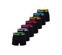 ellesse Herren Boxer Shorts, 7er Pack - Yema 7 Logo, Cotton Stretch, mehrfarbig, S Schwarz/ Multi2