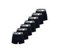 Boxershorts ELLESSE "Boxershort YEMA 7 Pack Boxer Shorts 7er Pack", Herren, Gr. 3XL, schwarz (schwarz, weiß), Obermaterial: 95% Baumwolle CO. 5% Elasthan EL., Unterhosen (15143204-XXXL) schwarz, weiß