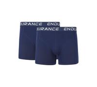 Boxershorts ENDURANCE "Brighton", Herren, Gr. S, 1 Stk., blau (dunkelblau), 95% Viskose, 5% Elasthan, unifarben, Unterhosen, aus atmungsaktivem Material (55689709-S) dunkelblau