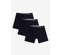 Boxershorts eng, mittellang mit Bio-Baumwolle (3er Pack) 7 (XL)