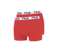Fila Nos Logo Boxershorts rot (2er-Pack) - XL