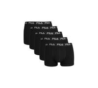 Boxershorts FILA "Boxershort 5er Pack", Herren, Gr. M, schwarz, Obermaterial: 95% Baumwolle CO. 5% Elasthan EL., Unterhosen (39221435-M) schwarz