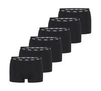 Boxershorts für Herren, Baumwolle, Boxershorts für Herren, hypoallergen & Stretch (6 Stück), Schwarz , XL