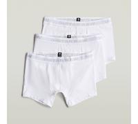 G-Star Herren Boxer-Shorts 3 Pack, Weiß (White/White/White D23771-D516-6008), S