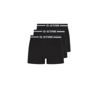 Boxershorts G-STAR "Boxershort ACRE Trunk 3-pack 3er Pack", Herren, Gr. L, schwarz, Obermaterial: 95% Baumwolle CO. 5% Elasthan EL., Unterhosen (63850900-L) schwarz