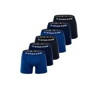 G-STAR RAW Herren Boxershorts, 6er Pack - Boxer Briefs, Cotton Stretch Blau M