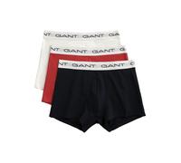 GANT Boxershorts weiss/blau/rot, Einfarbig