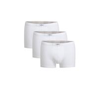 Boxershorts GÖTZBURG "Boxershort 3er Pack", Herren, Gr. L, weiß, Obermaterial: 95% Baumwolle CO. 5% Elasthan EL., Unterhosen (51817762-L) weiß