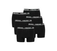 Boxershorts HEAD "Boxershort Basic Boxer 2P 6er Pack", Herren, Gr. L, schwarz, Obermaterial: 95% Baumwolle CO. 5% Elasthan EL., Unterhosen (79116423-L) schwarz