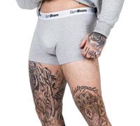 GymBeam Essentials Boxershorts 3er-Pack in Grey XXXL